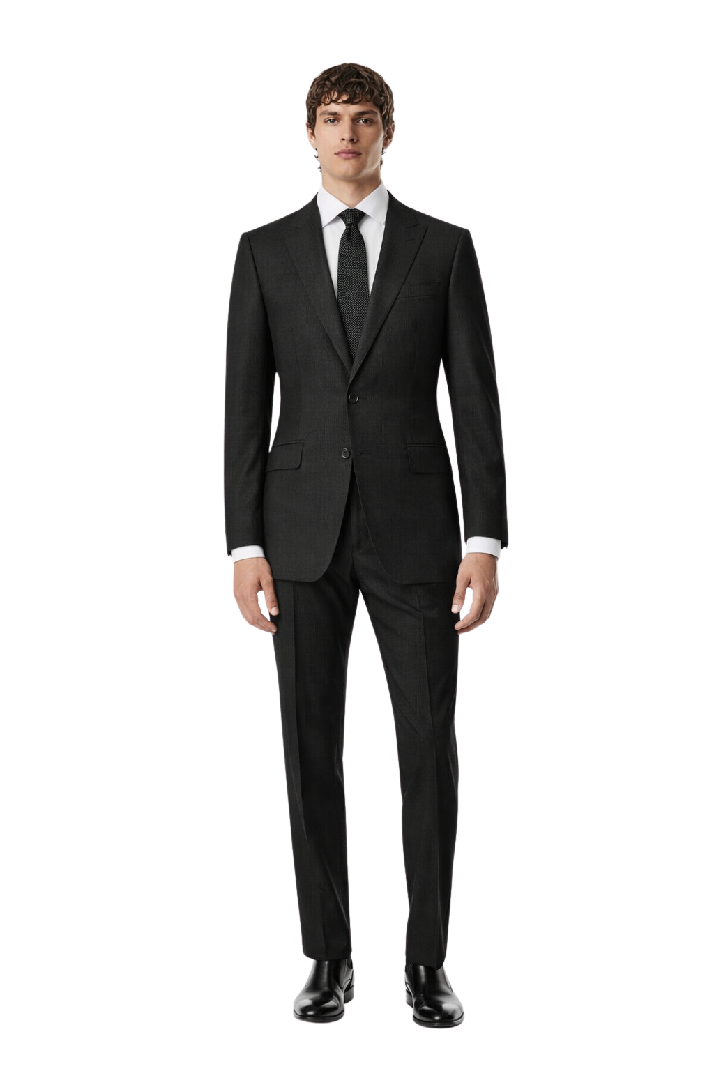 The Matte Black Signature Suit