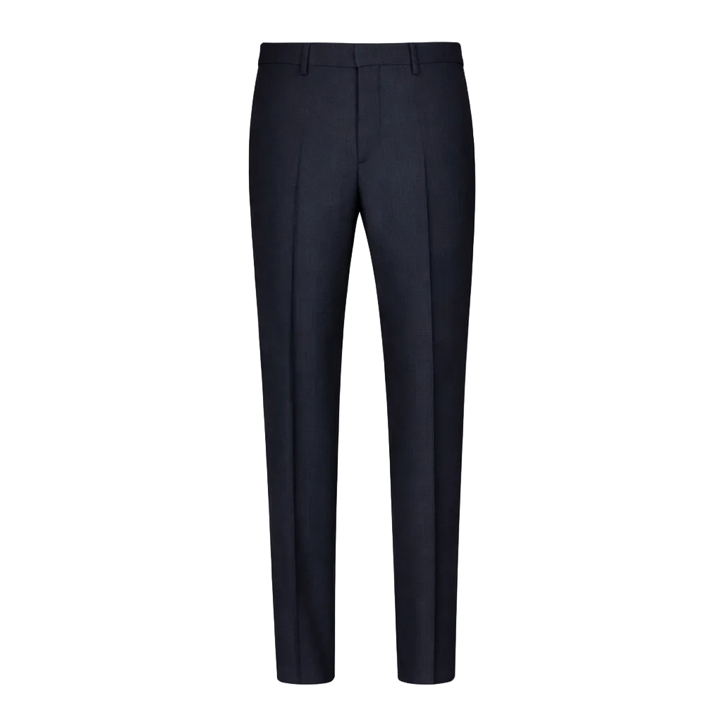 Charcoal Pinstripe Trousers
