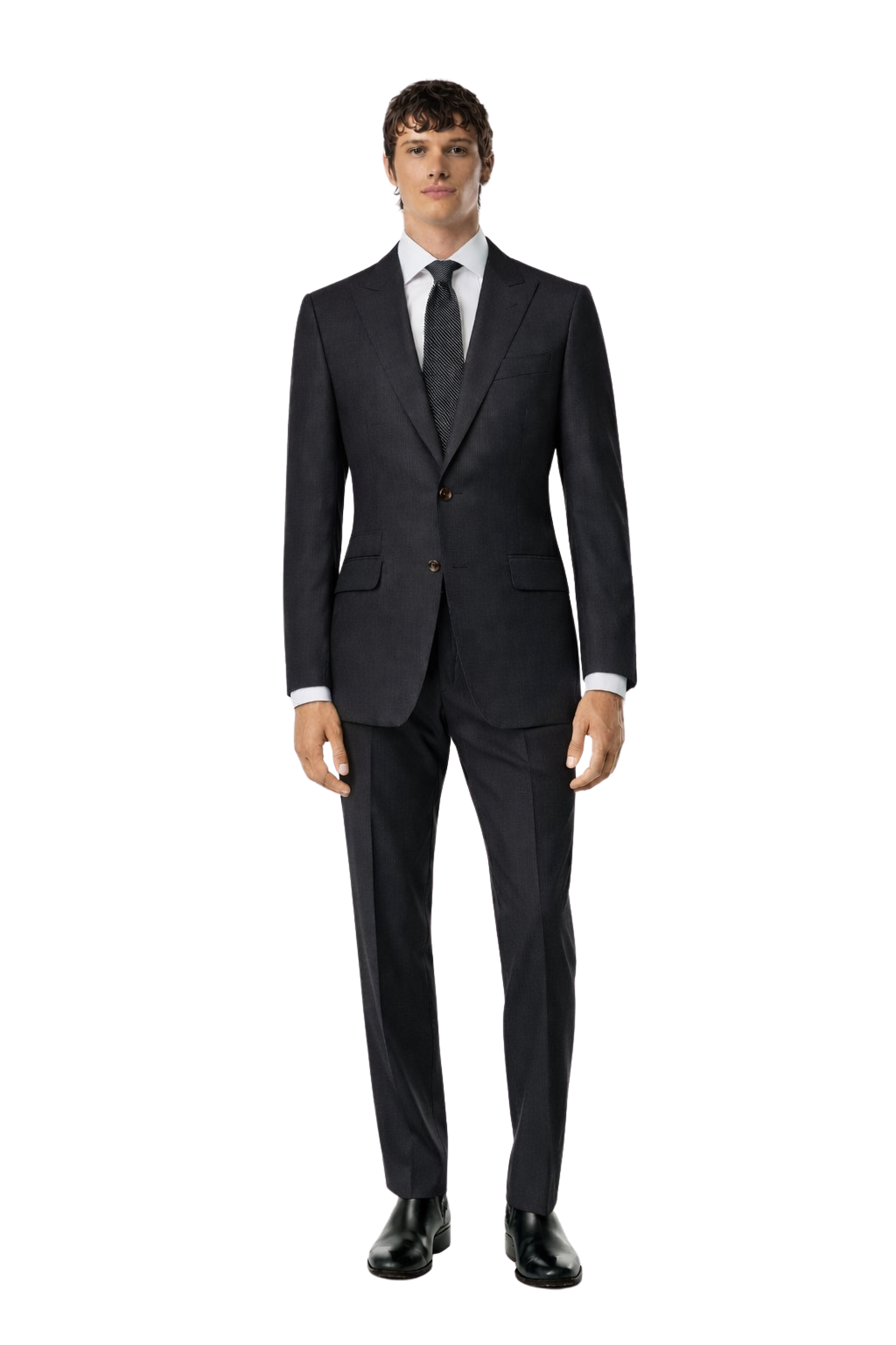 The Charcoal Grey Signature Suit