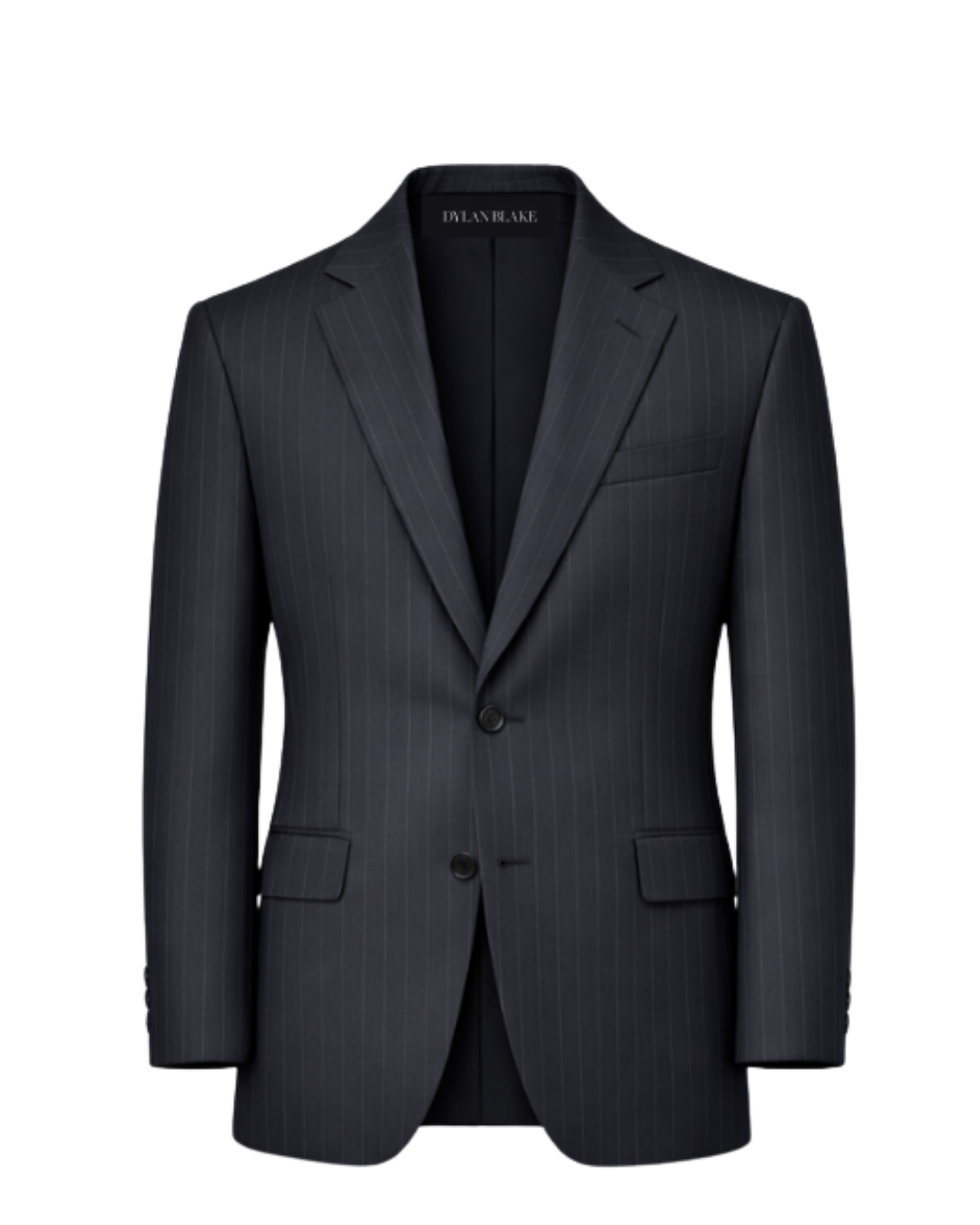 Charcoal Pinstripe Sport Coat