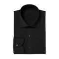 Black Classic Collar Dress Shirt