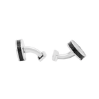 Carbon Tablet Cufflinks – with Palladium