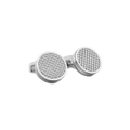 Tablet Cufflinks – Grey Alutex