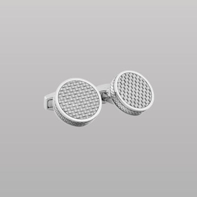 Tablet Cufflinks – Grey Alutex