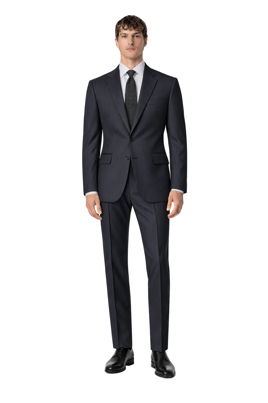 The Navy Pinstripe Signature Suit