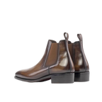 Brown Patina Chelsea Boots