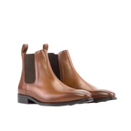 Cognac Chelsea Boots