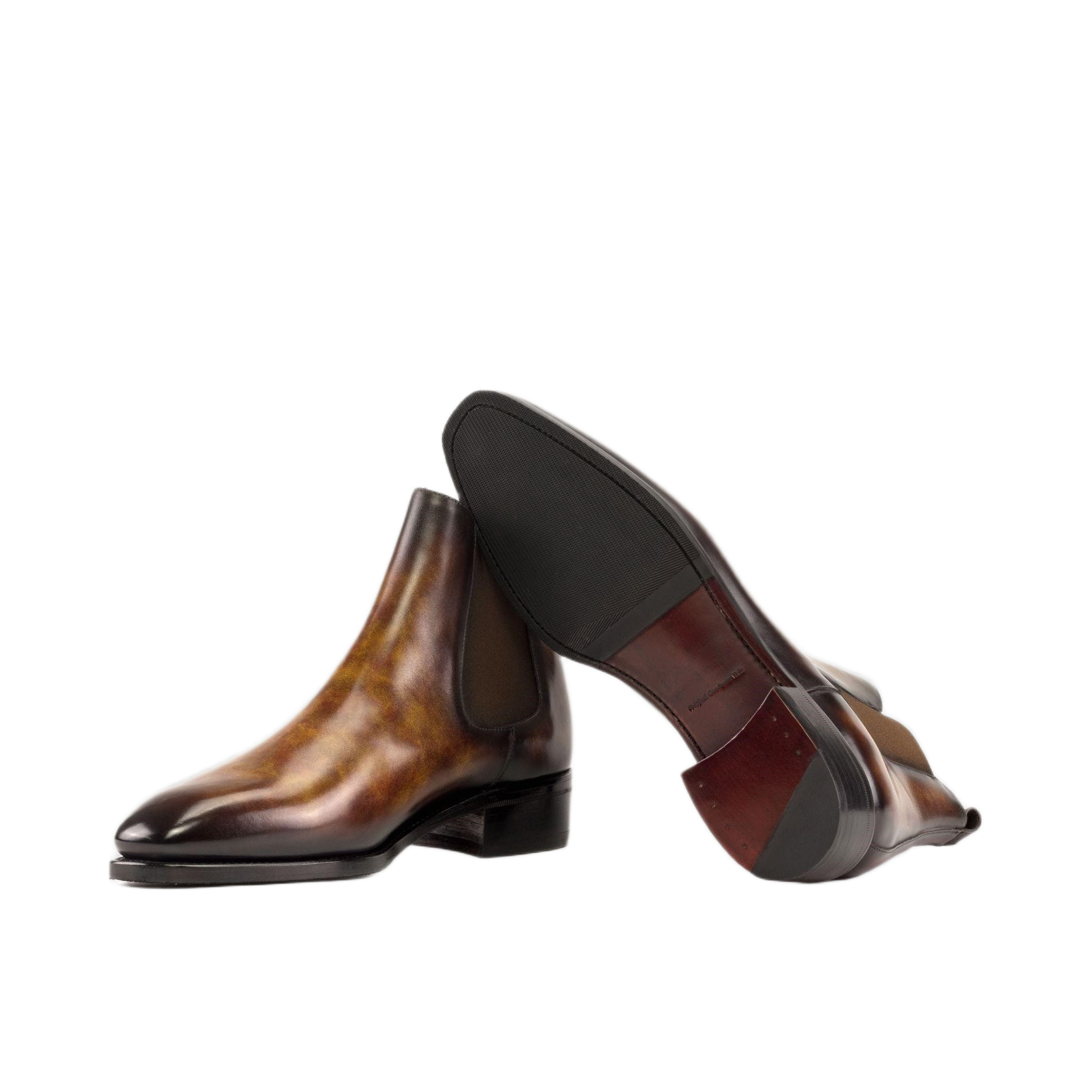 Fire Patina Chelsea Boots