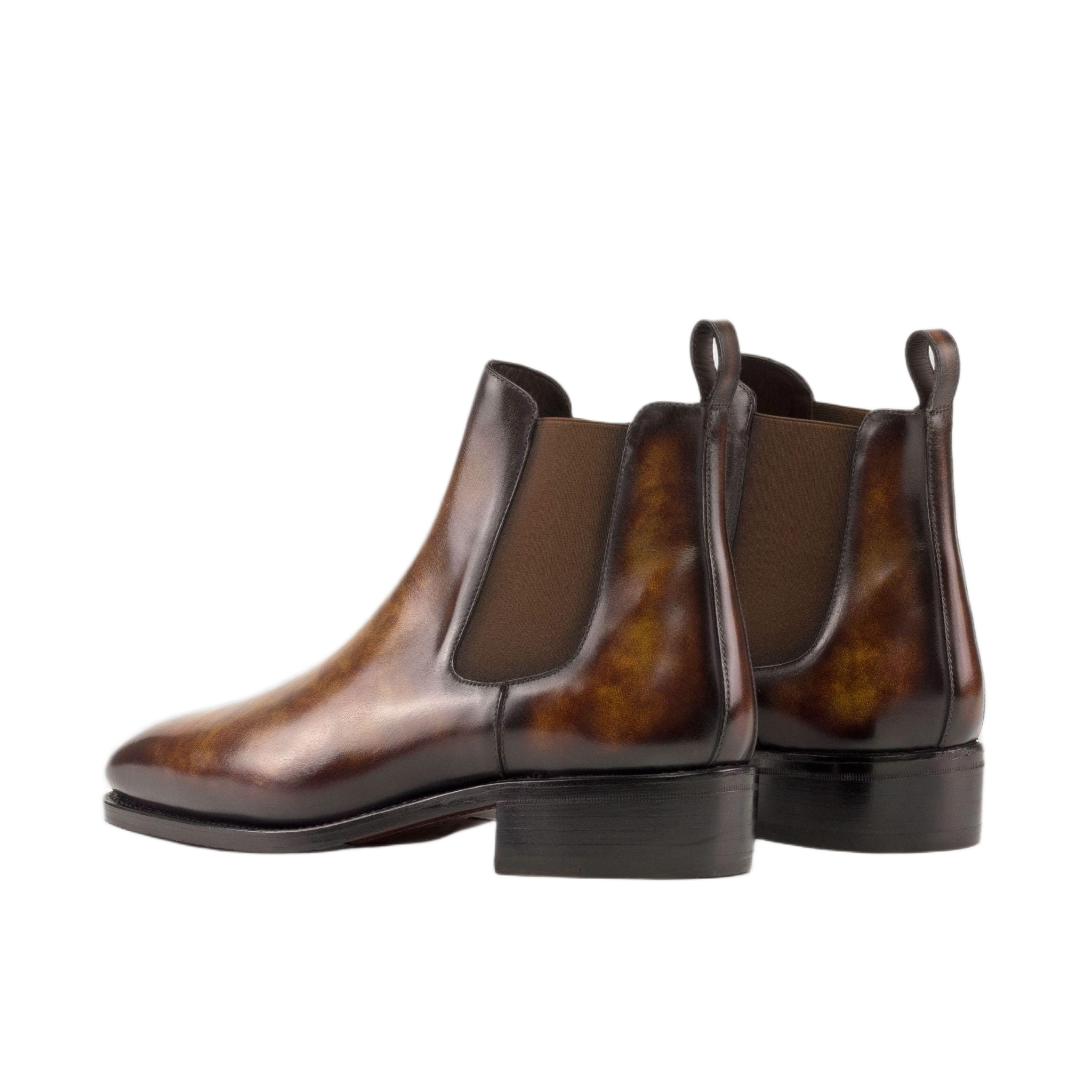 Fire Patina Chelsea Boots