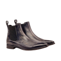 Gray Patina Chelsea Boots