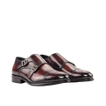 Burgundy Patina Double Monk
