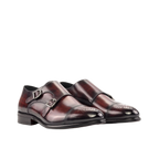 Burgundy Patina Double Monk