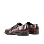 Burgundy Patina Double Monk