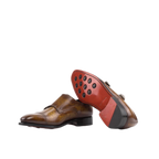 Cognac Patina Double Monk