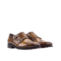 Cognac Patina Double Monk