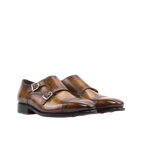 Cognac Patina Double Monk