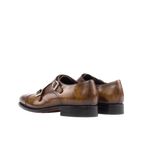 Cognac Patina Double Monk