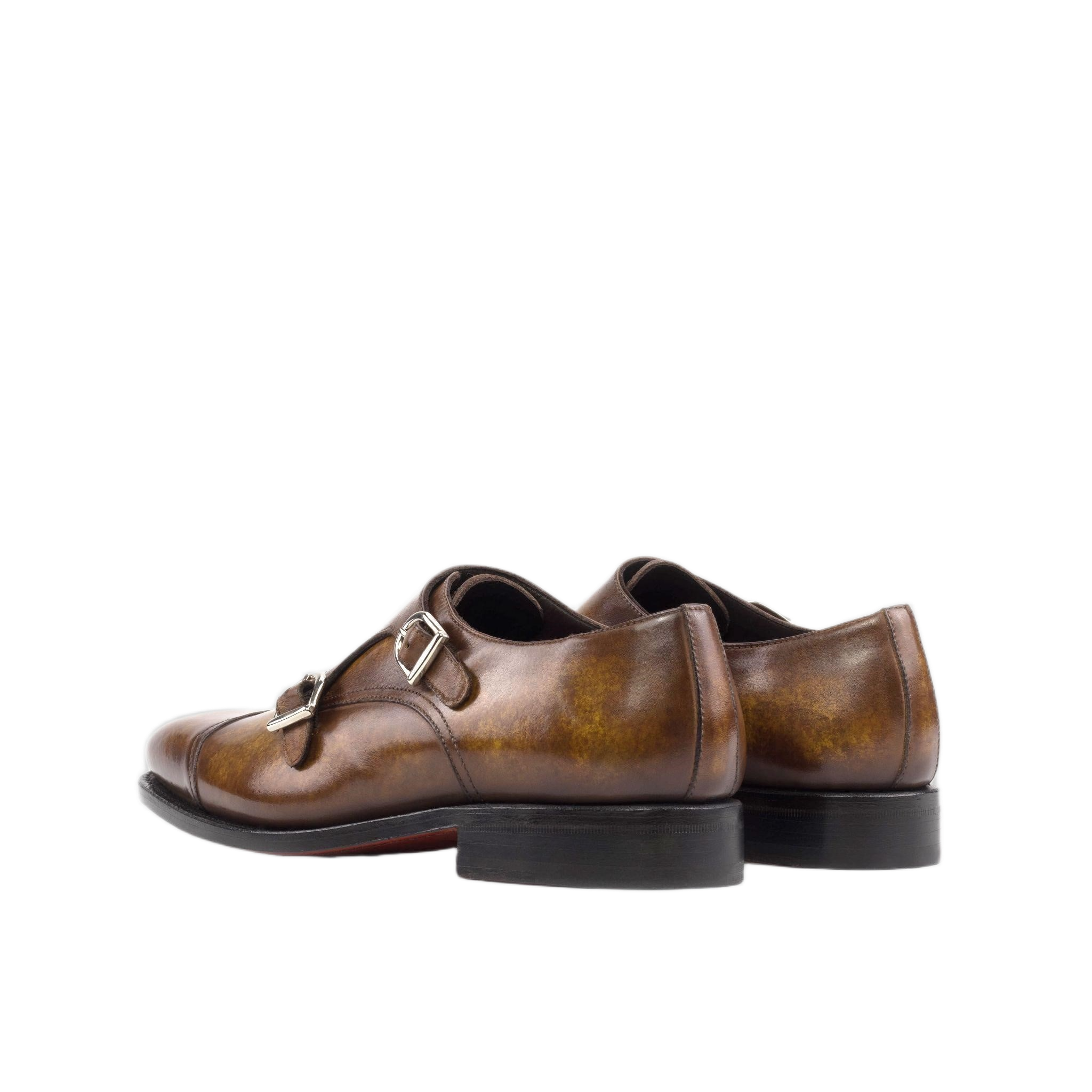 Cognac Patina Double Monk
