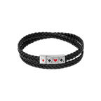 Flush of Aces Bracelet – Black