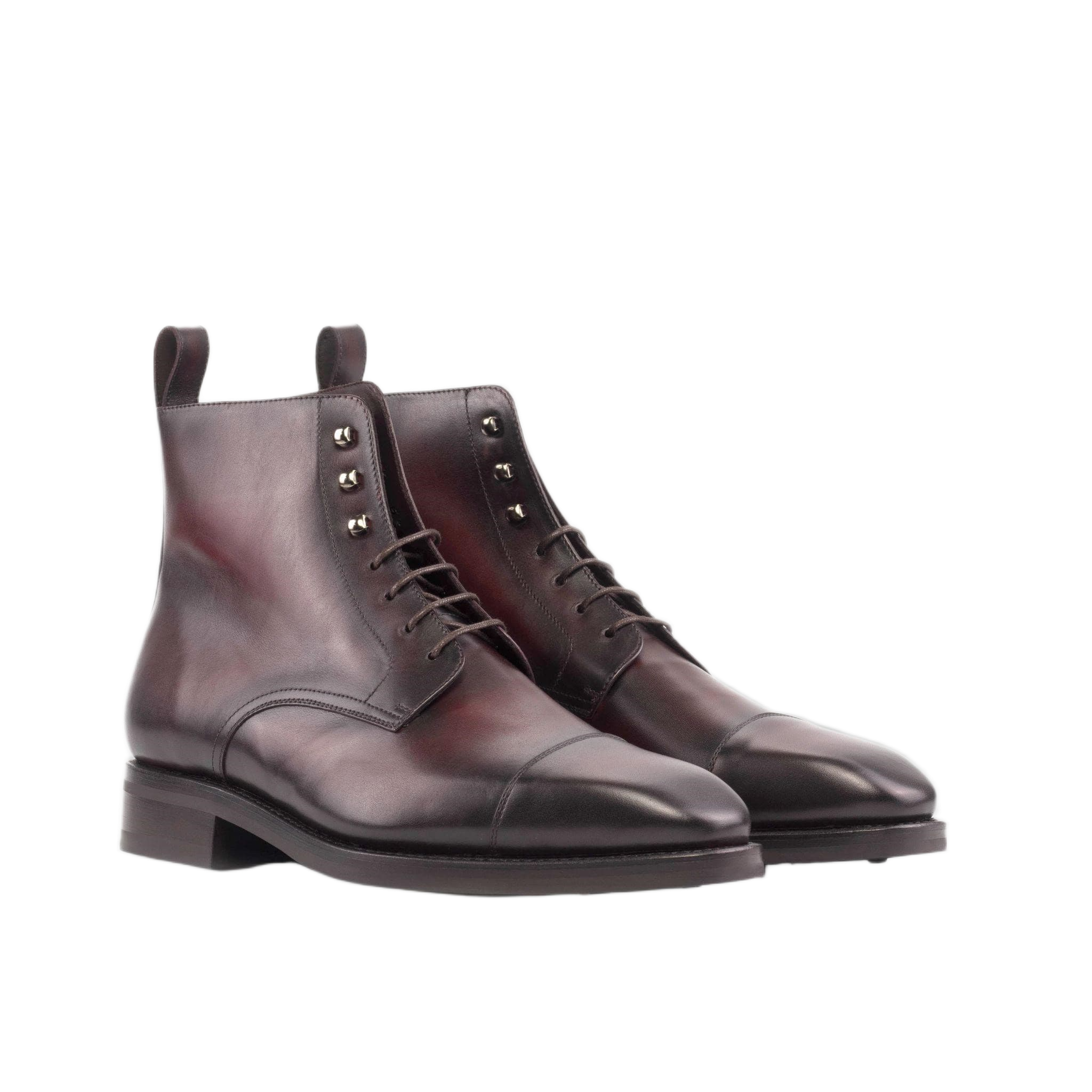 Burgundy Jumper Boots