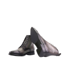 Gray Jumper Boots