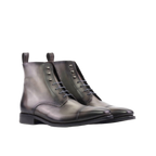 Gray Jumper Boots