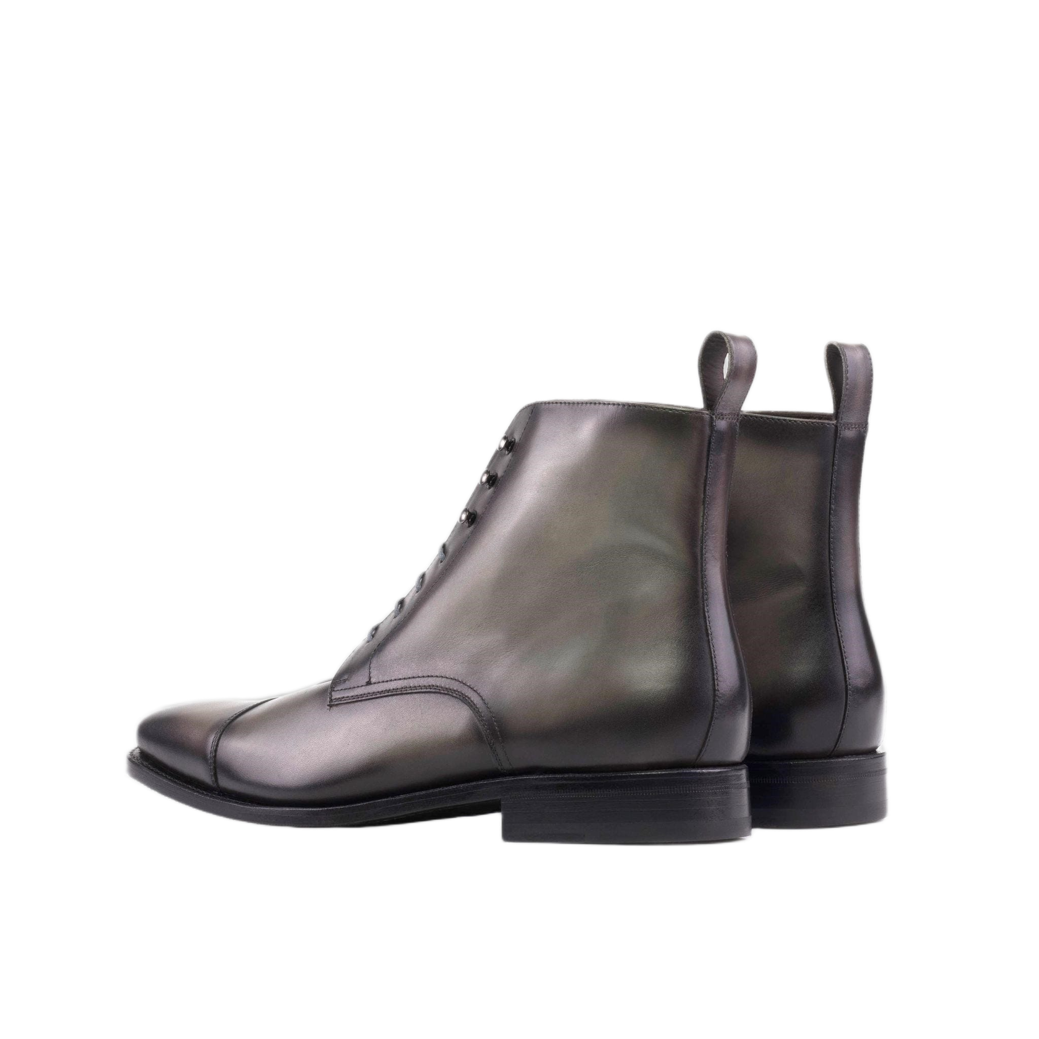 Gray Jumper Boots