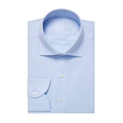 Light Blue Classic Collar Dress Shirt