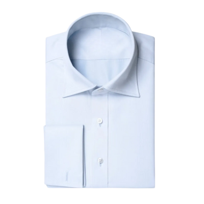 Light Blue French Cuff Dress Shirt