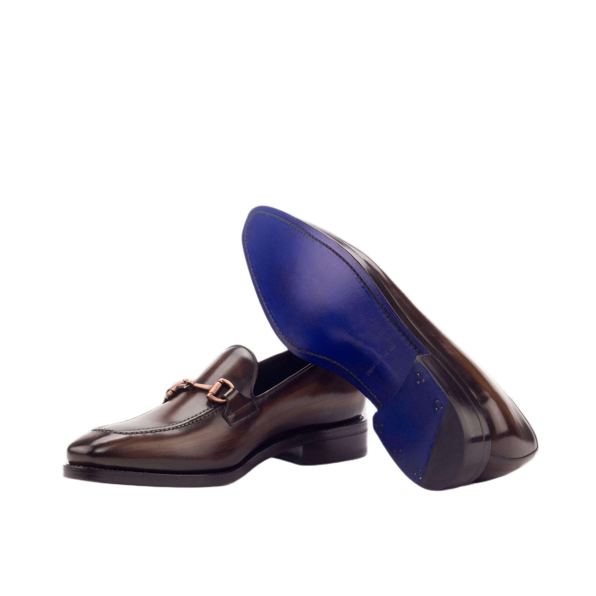 Brown Patina Loafers