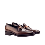Brown Patina Loafers