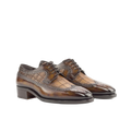 Fire Patina / Brown Croco Longwings