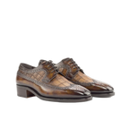 Fire Patina / Brown Croco Longwings