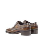 Fire Patina / Brown Croco Longwings
