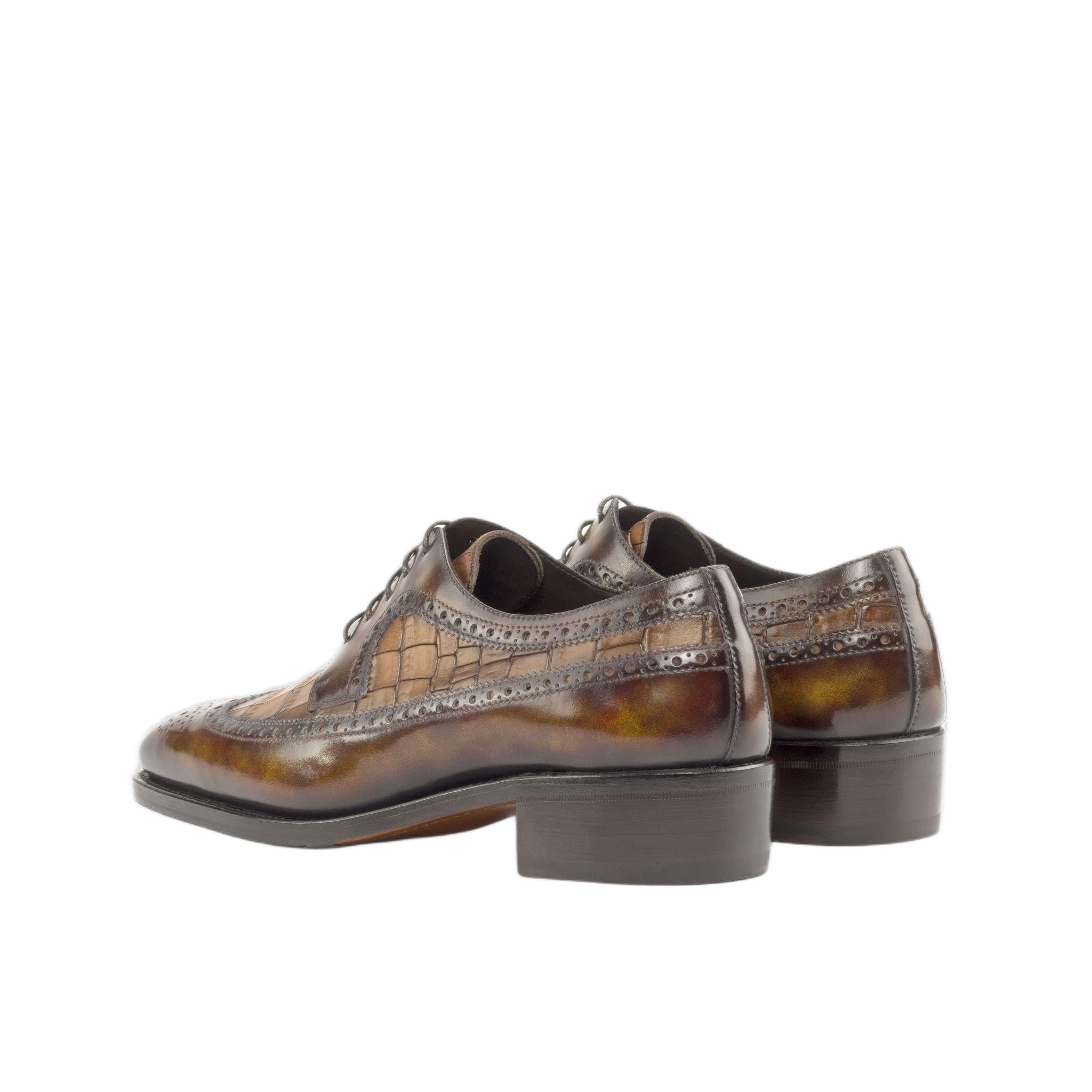 Fire Patina / Brown Croco Longwings