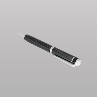 Monaco Ball Point Pen – Black Carbon Fibre Effect Resin