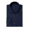 Navy Classic Collar Dress Shirt