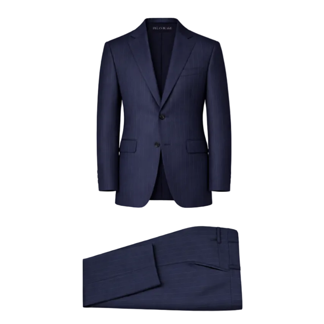 The Navy Pinstripe Signature Suit