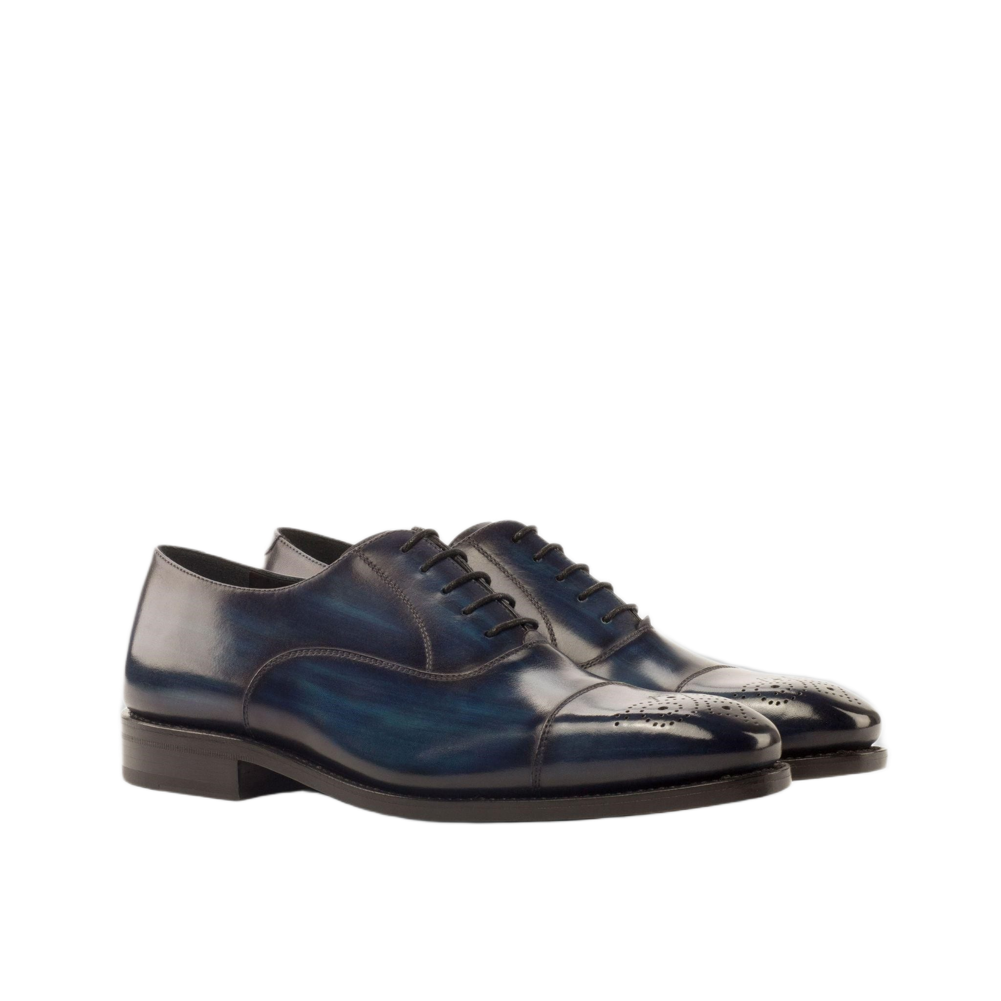Navy Patina Oxford