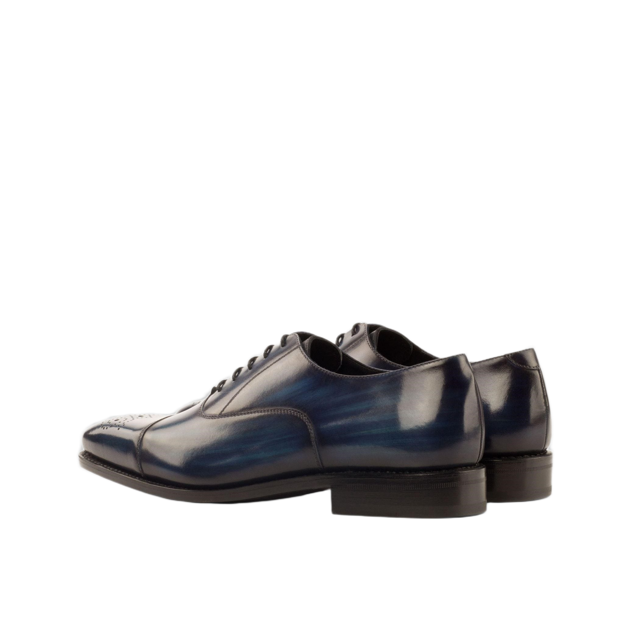 Navy Patina Oxford