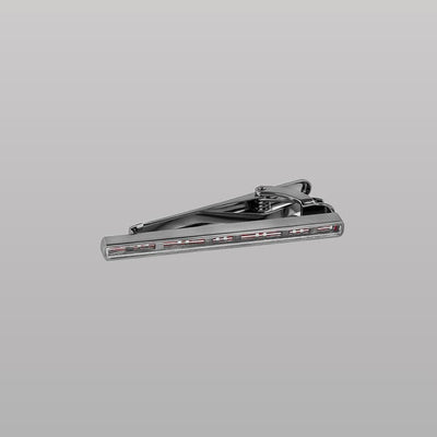 Prince of Wales Tweed Tie Clip – Red