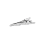 Quad Knot Tie Clip – Palladium Plating
