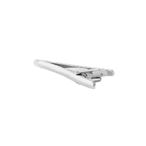 Quad Knot Tie Clip – Palladium Plating