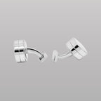 Roulette Cufflinks – Stainless Steel