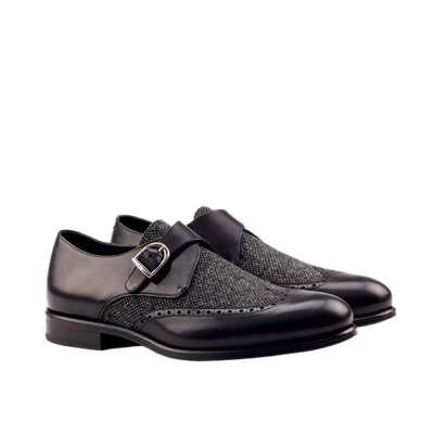 Black Nailehead Fabric