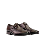Dark Brown Single Monk
