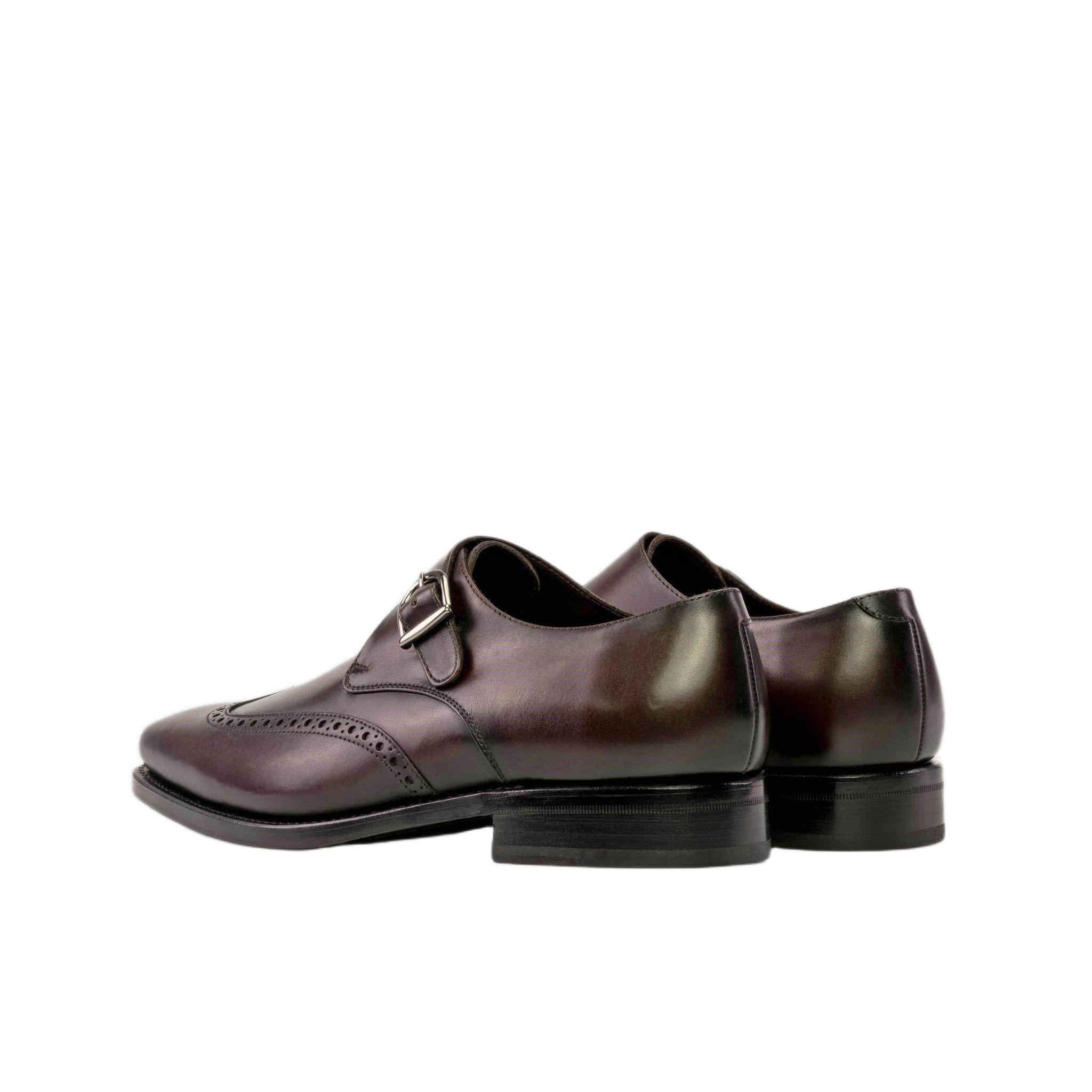 Dark Brown Single Monk