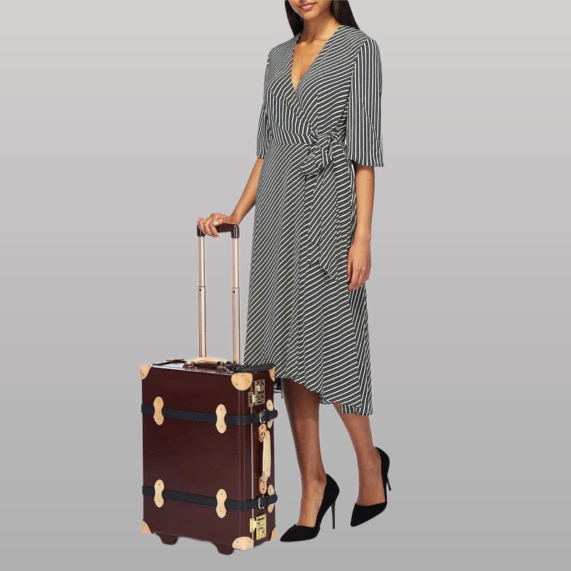 The Architect – Burgundy Carry‑On