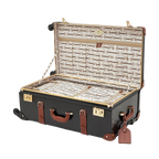 The Diplomat – Black Check‑In Spinner