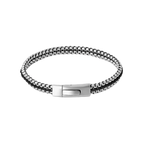 Tris Button Bracelet – Black